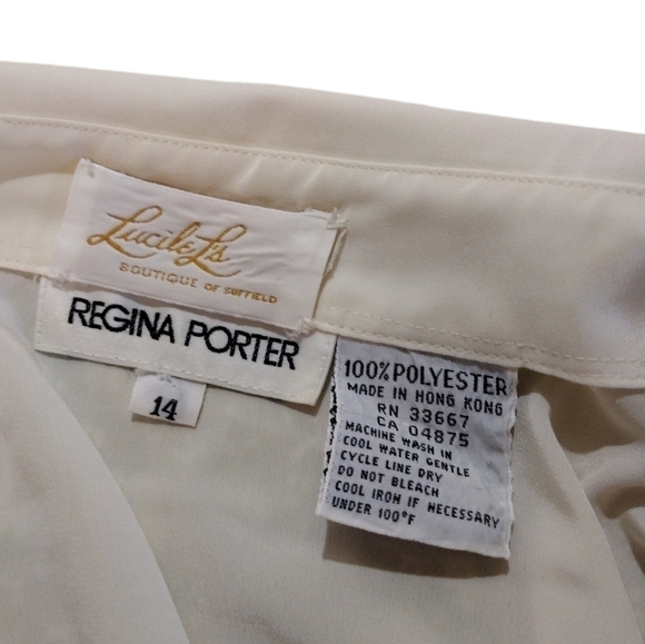 VINTAGE Regina Porter Blouse - Picture 4 of 4